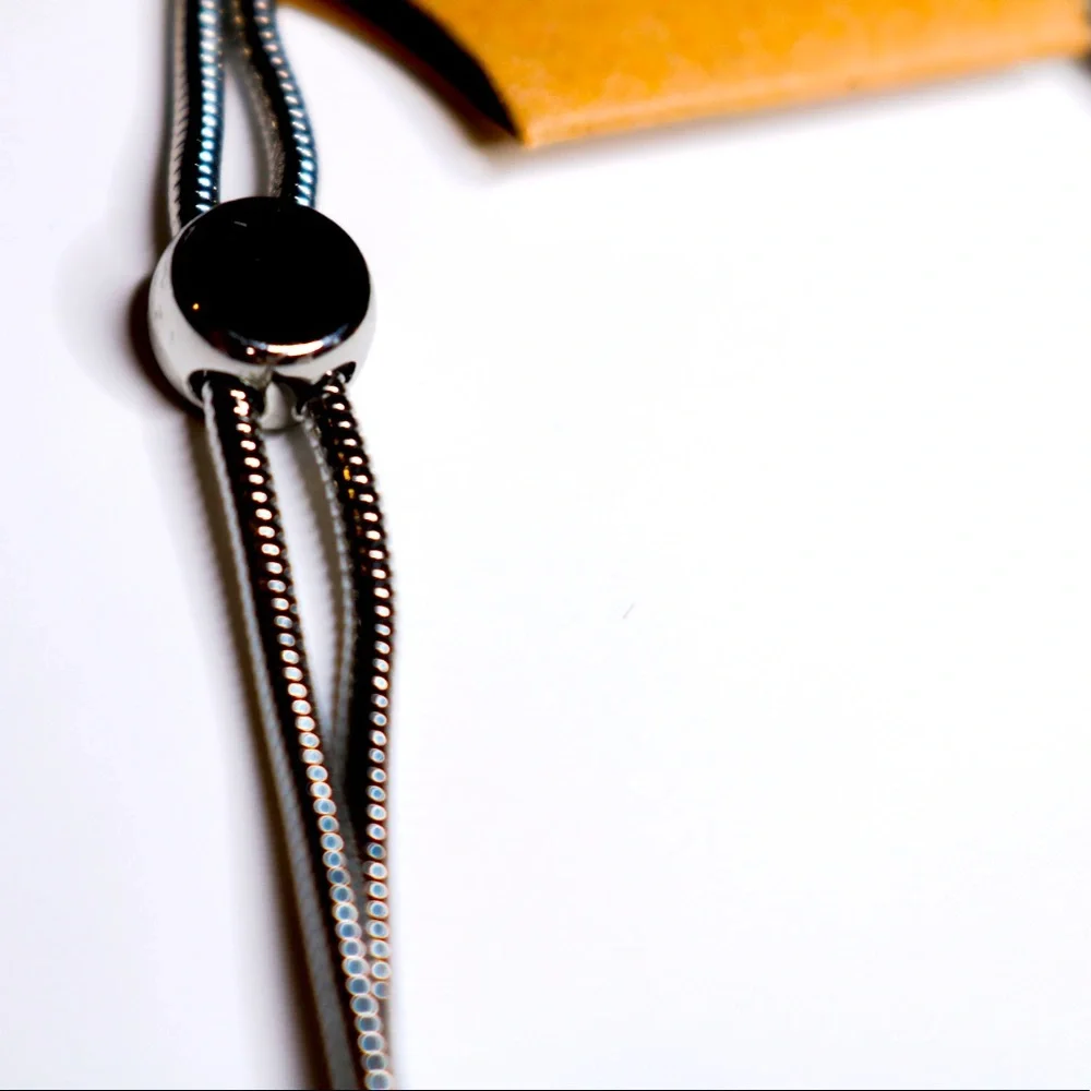 Chico’s Convertible Silvertone Fireball Necklace - Picture 5 of 11